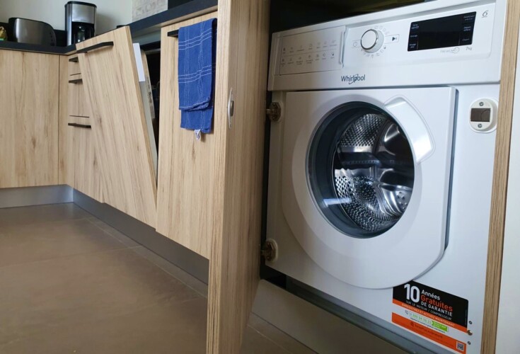 machine à laver et lave vaisselle pour location de vacance a Annecy